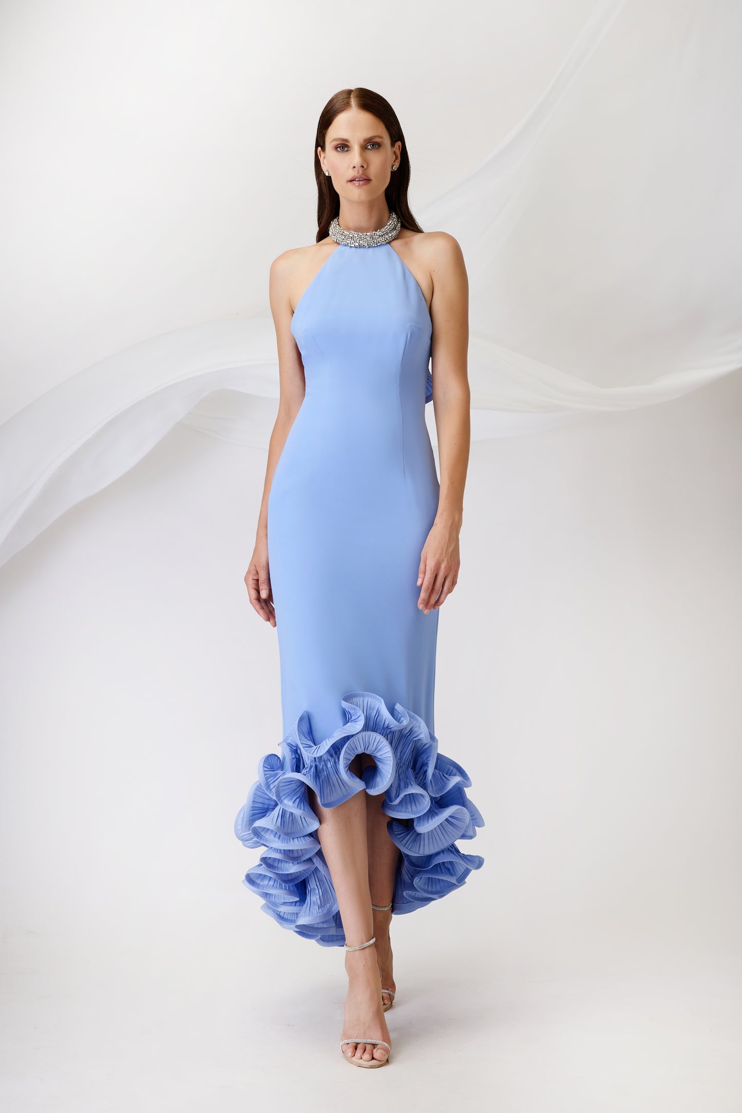 LONG DRESS L.T BLUE