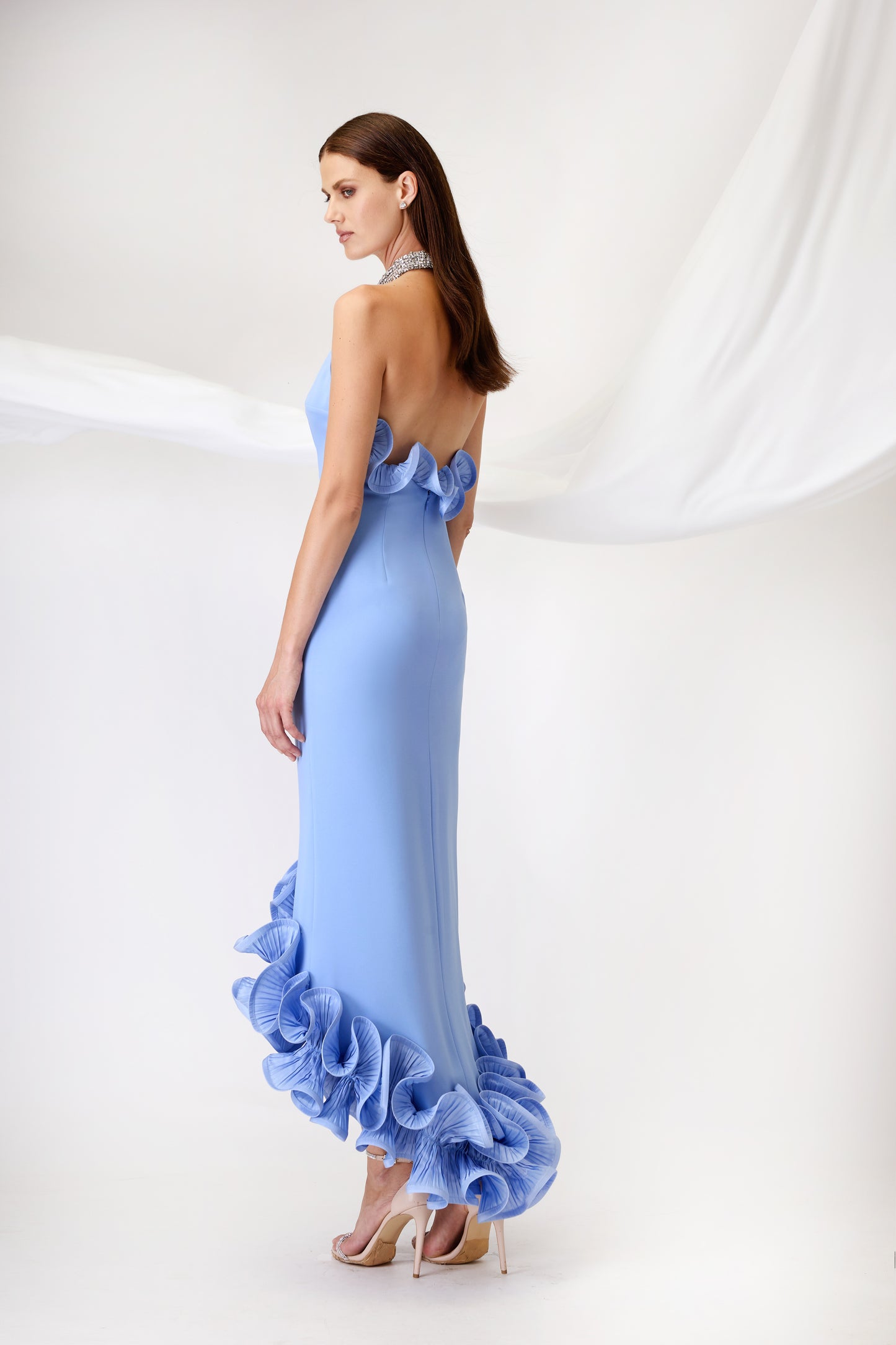 LONG DRESS L.T BLUE
