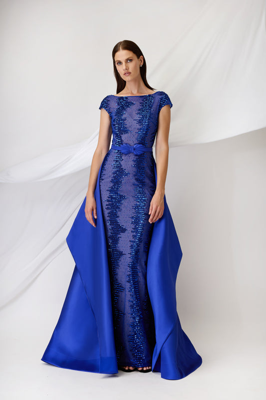 LONG DRESS ROYAL