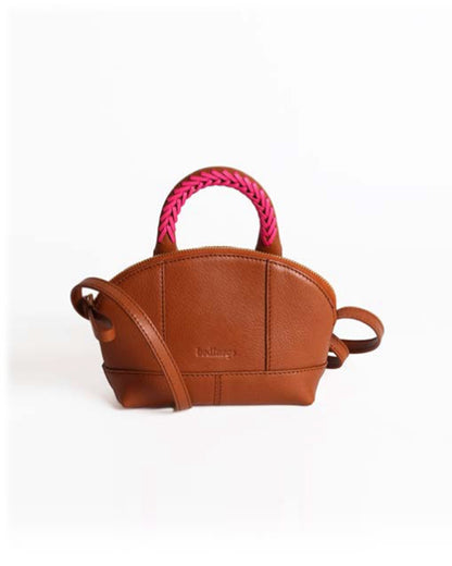 MINI TOP HANDLE CARAMELLO-BAS26S206