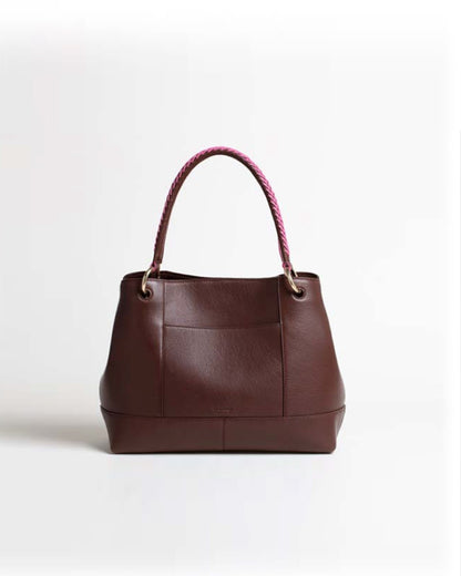 LARGE TOTE CHESNUT - BAS24S142